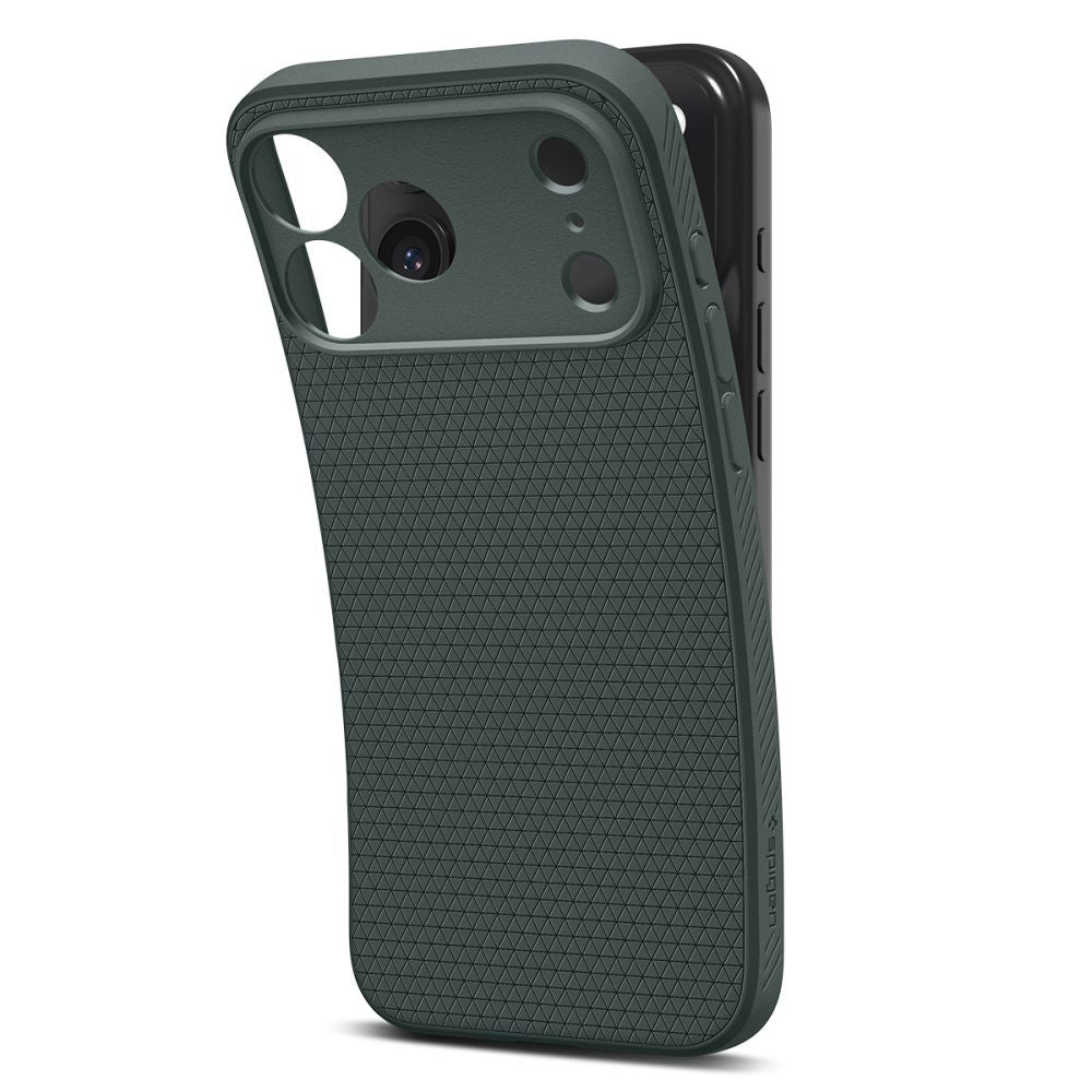 Deksel for Apple iPhone 17 Air, Spigen, Liquid Air, Grønn