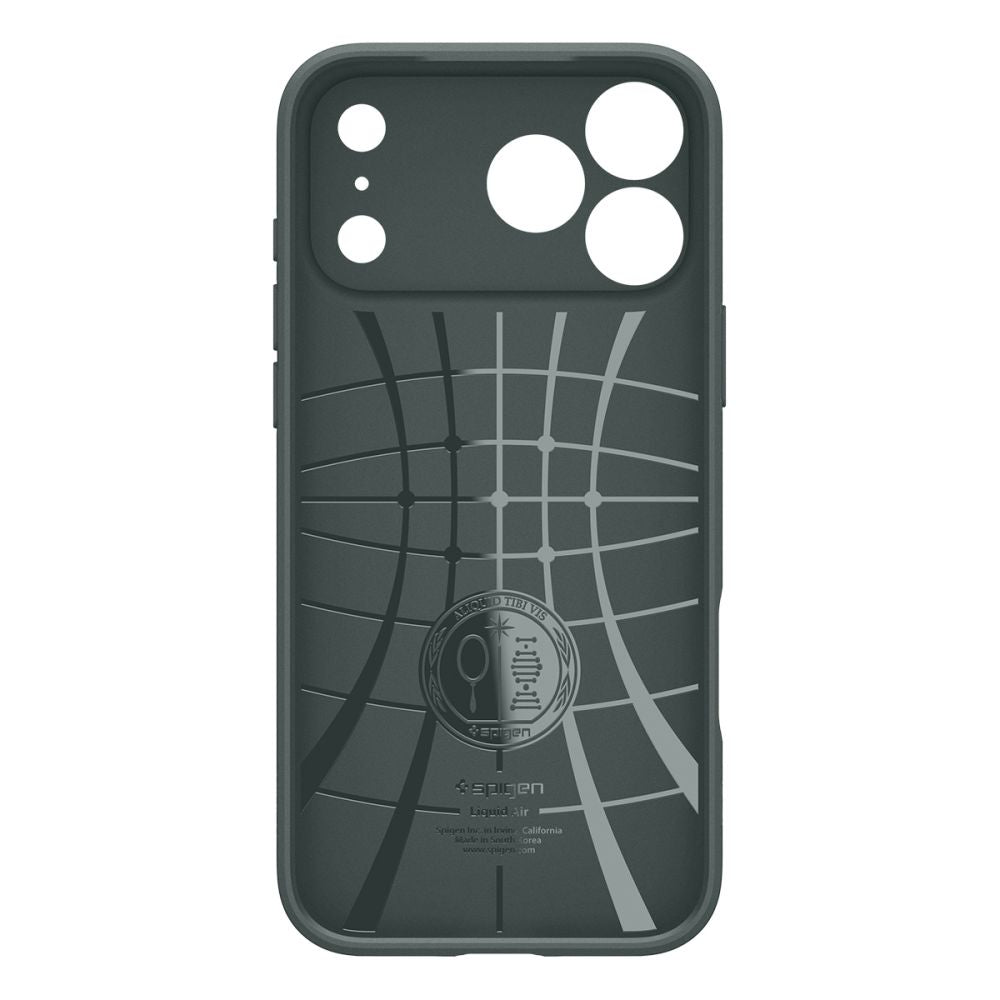 Deksel for Apple iPhone 17 Air, Spigen, Liquid Air, Grønn