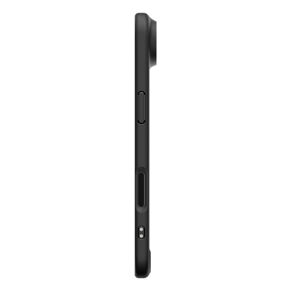 Deksel for Apple iPhone 17 Air, Spigen, Ultra Hybrid, Matt Svart