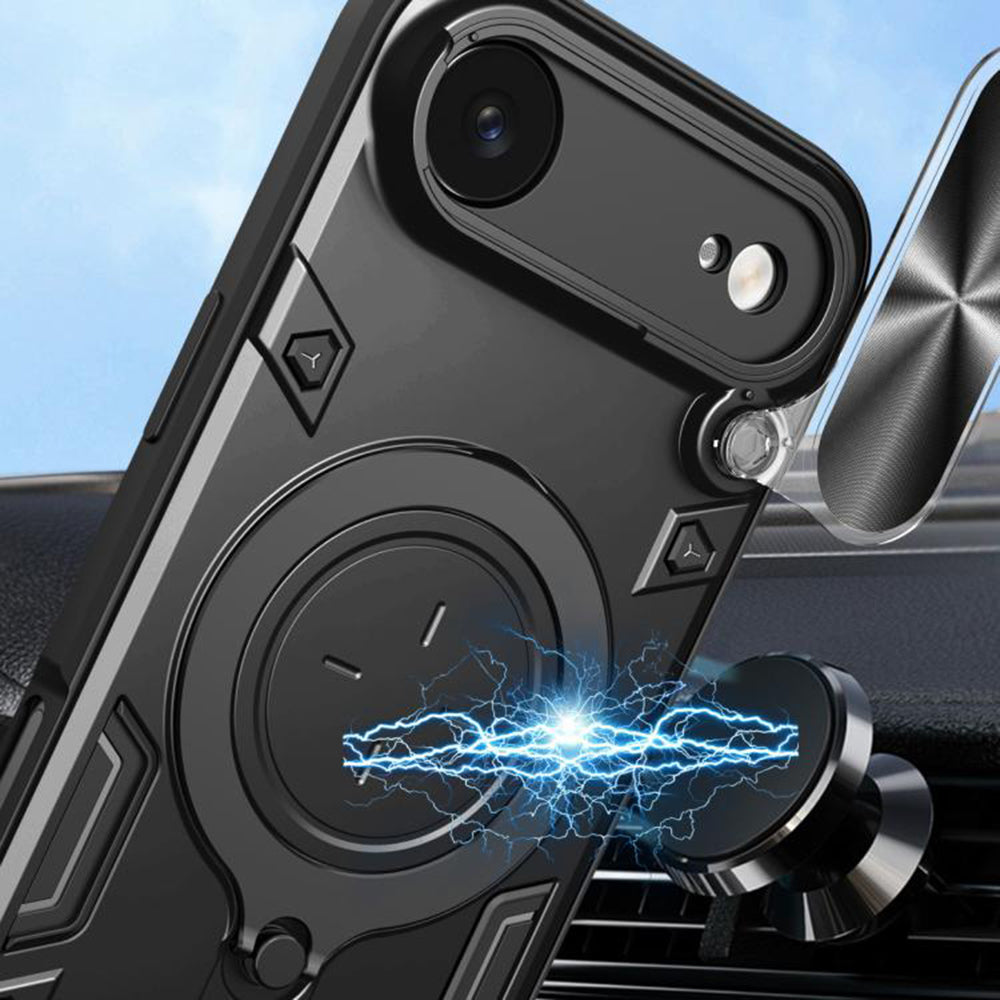 Deksel for Apple iPhone 17 Air, Techsuit, CamGuard Pro, Blå