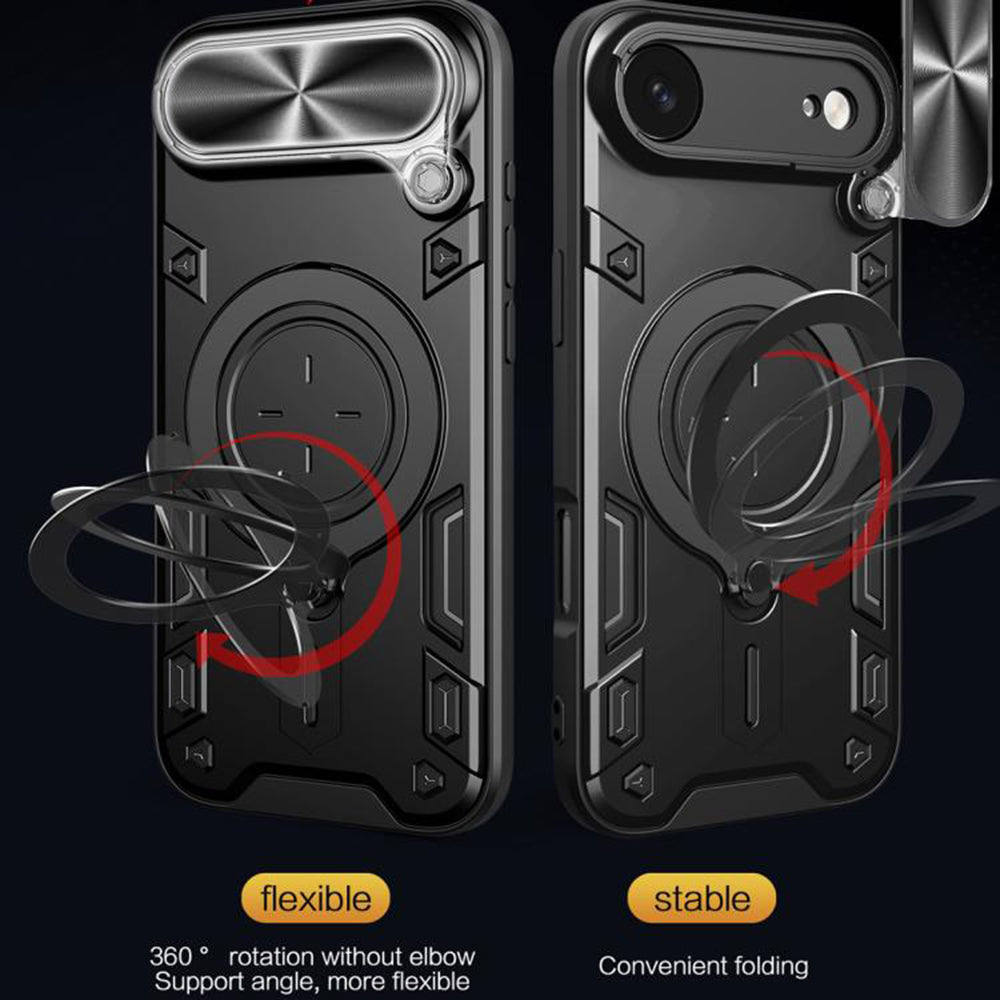 Deksel for Apple iPhone 17 Air, Techsuit, CamGuard Pro, Blå