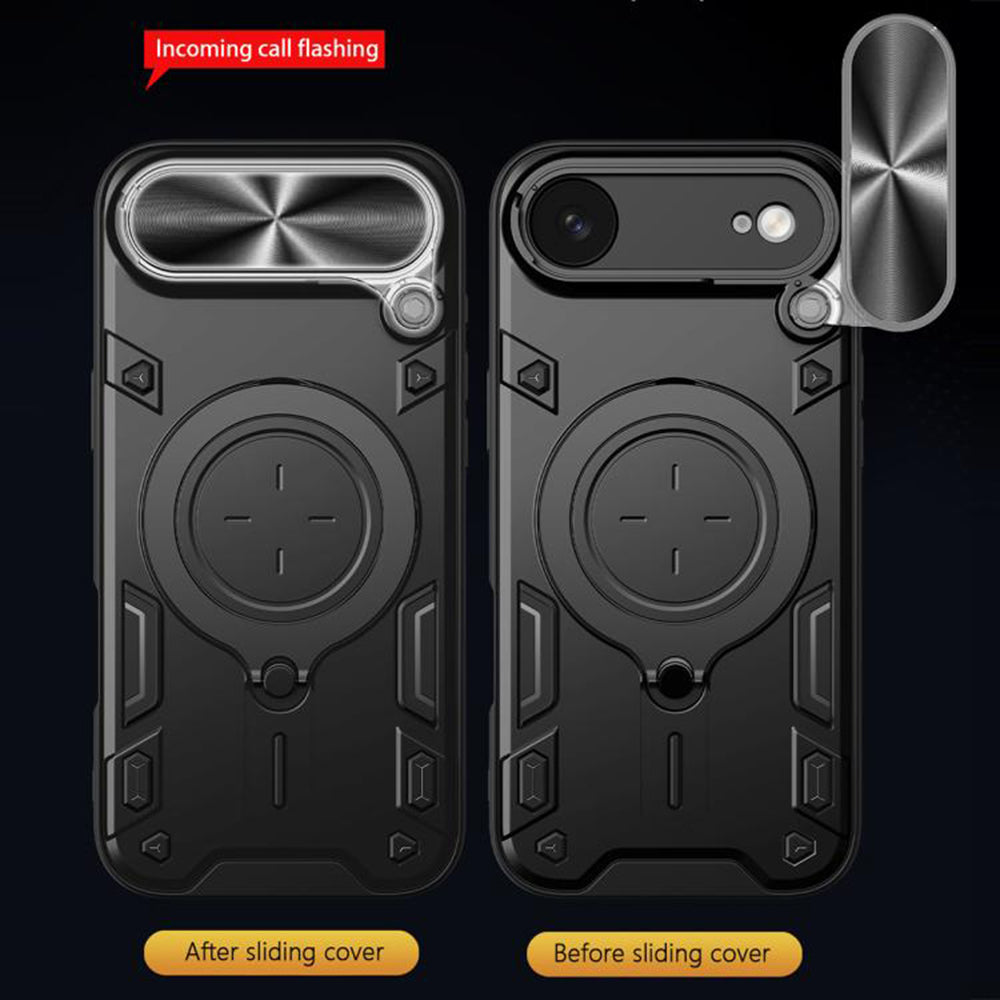Deksel for Apple iPhone 17 Air, Techsuit, CamGuard Pro, Blå