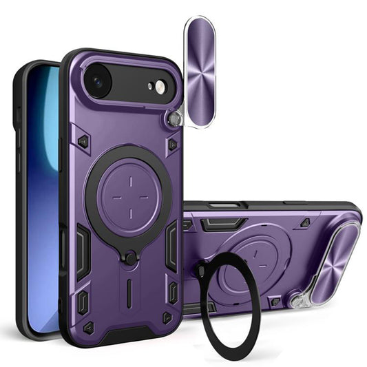 Deksel for Apple iPhone 17 Air, Techsuit, CamGuard Pro, Lilla