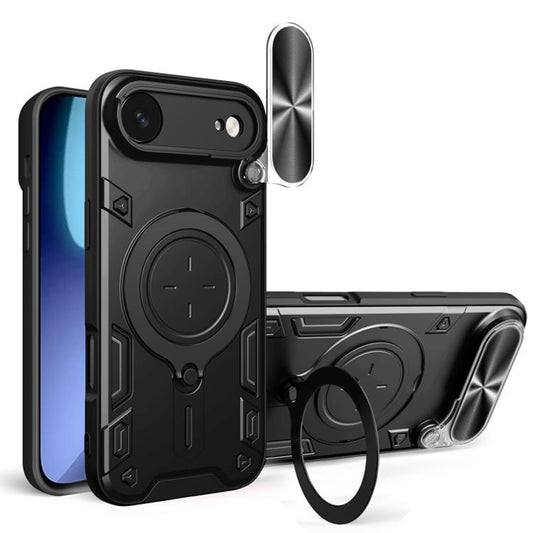 Deksel for Apple iPhone 17 Air, Techsuit, CamGuard Pro, Svart