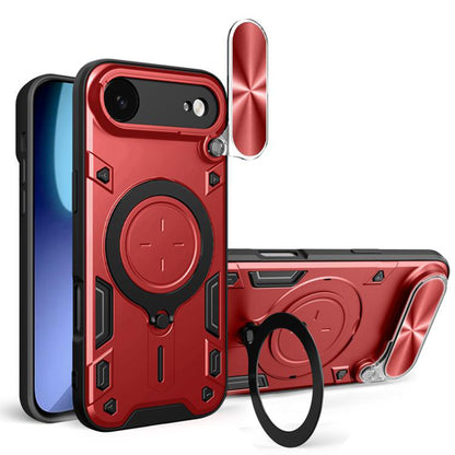 Deksel for Apple iPhone 17 Air, Techsuit, CamGuard Pro, Rød