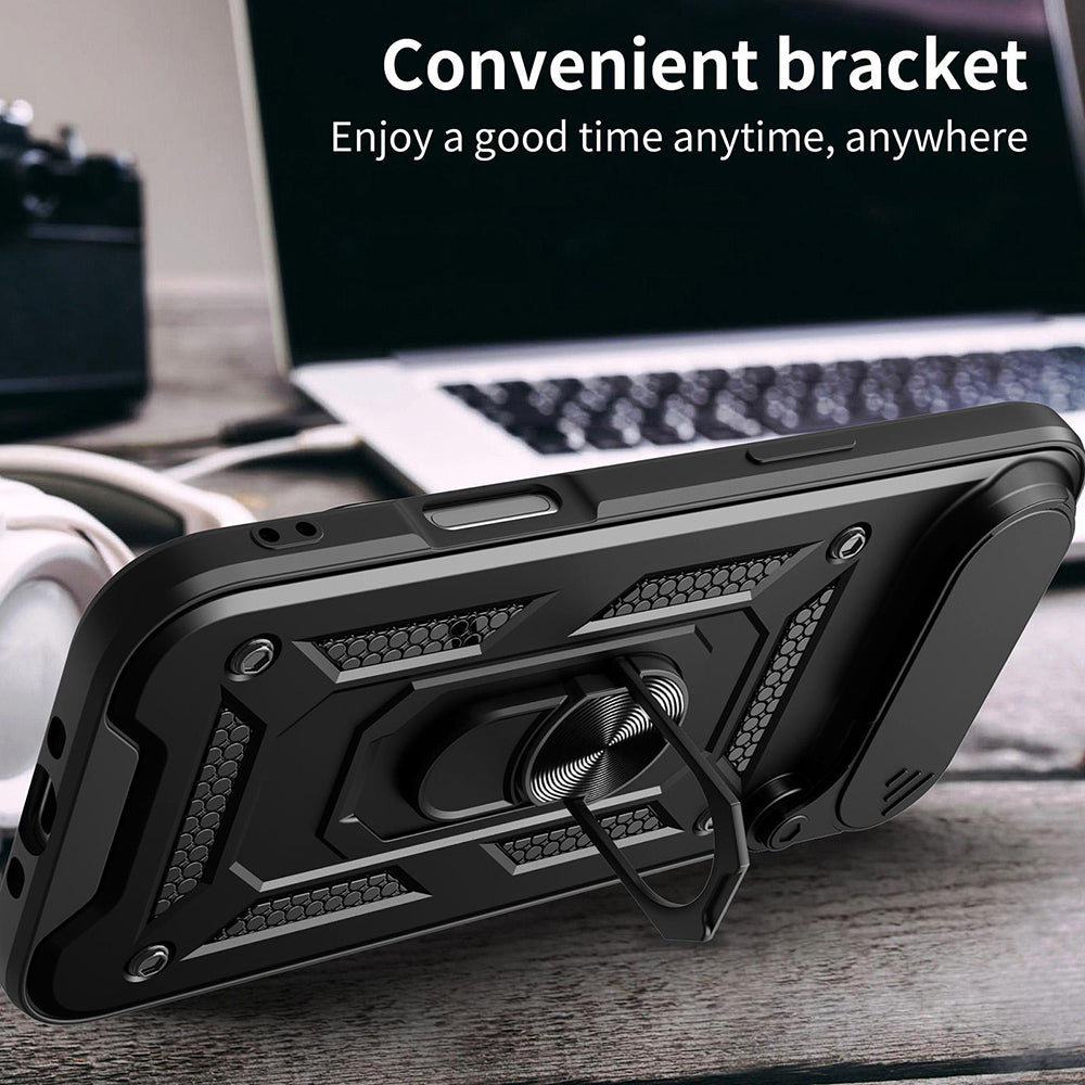 Deksel for Apple iPhone 17 Air, Techsuit, CamShield, Blå