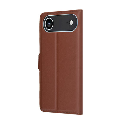 Deksel for Apple iPhone 17 Air, Techsuit, Leather Folio, Brun