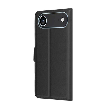 Deksel for Apple iPhone 17 Air, Techsuit, Leather Folio, Svart