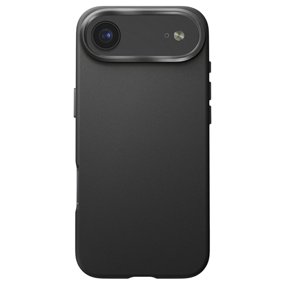 Deksel for Apple iPhone 17 Air, UNIQ, Lyden Leatherette, Svart