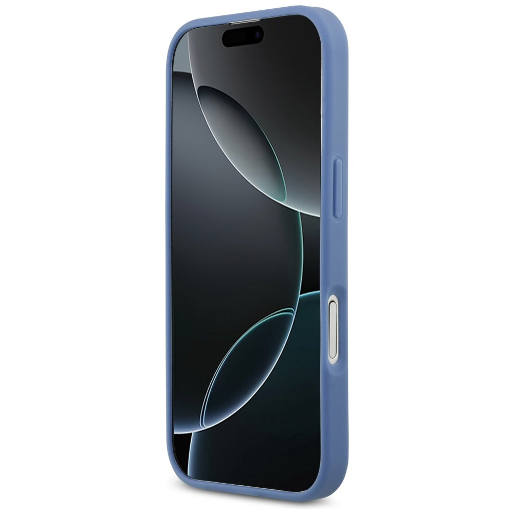 Deksel for Apple iPhone 17, Guess, 4G Big Logo, Blå