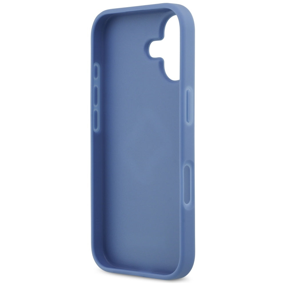 Deksel for Apple iPhone 17, Guess, 4G Big Logo, Blå