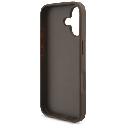 Deksel for Apple iPhone 17, Guess, 4G Big Logo, Brun
