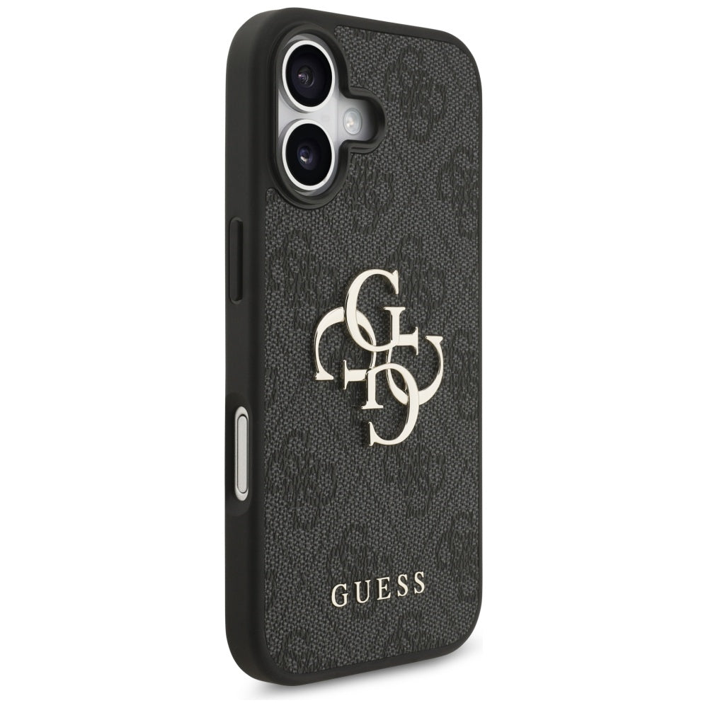 Deksel for Apple iPhone 17, Guess, 4G Big Logo, Svart