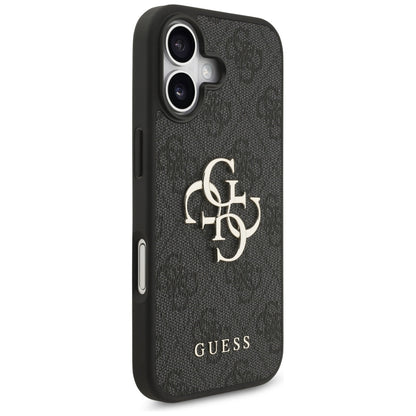 Deksel for Apple iPhone 17, Guess, 4G Big Logo, Svart