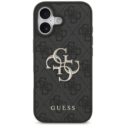 Deksel for Apple iPhone 17, Guess, 4G Big Logo, Svart