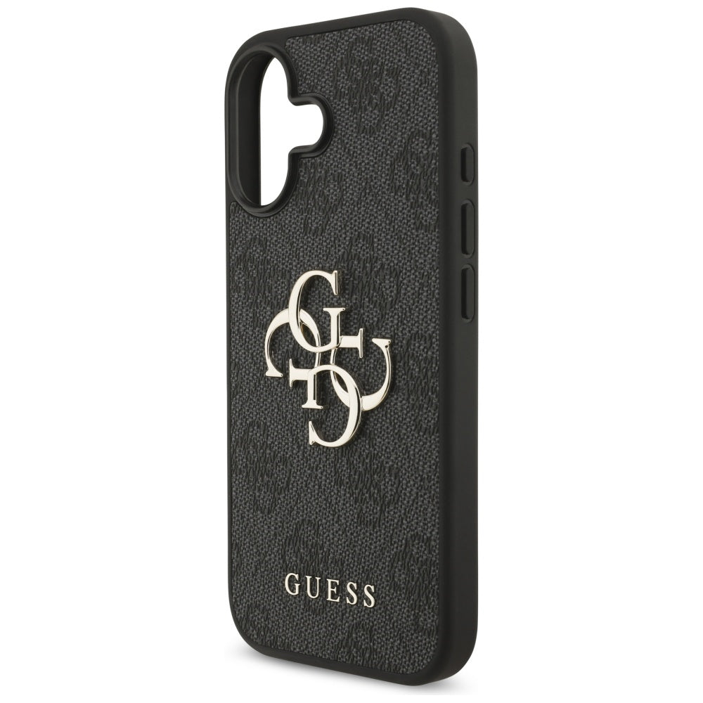 Deksel for Apple iPhone 17, Guess, 4G Big Logo, Svart