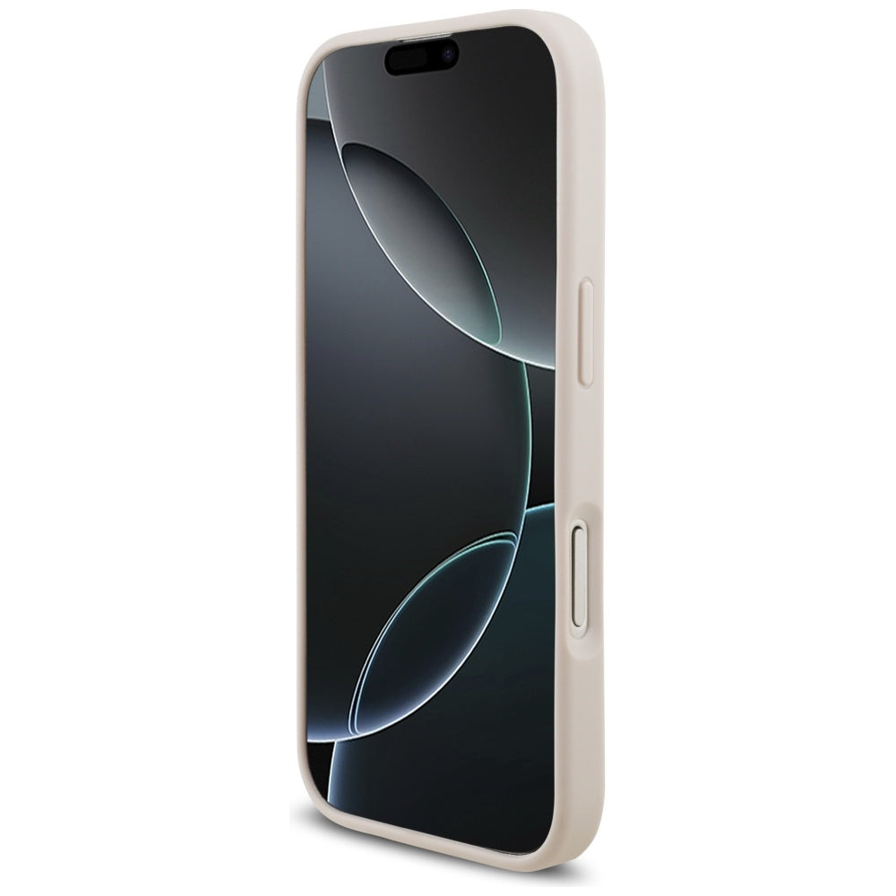 Deksel for Apple iPhone 17, Guess, 4G Big Logo, Rosa