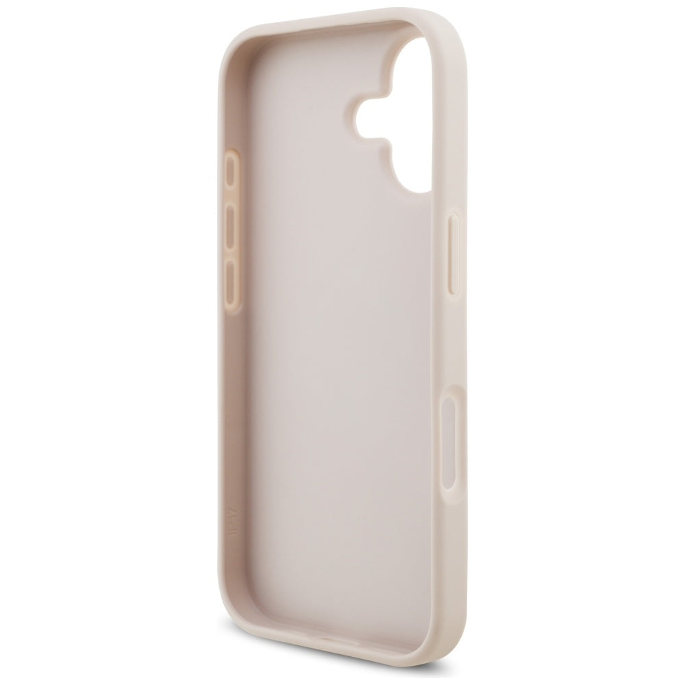 Deksel for Apple iPhone 17, Guess, 4G Big Logo, Rosa