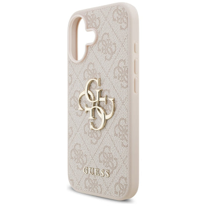 Deksel for Apple iPhone 17, Guess, 4G Big Logo, Rosa