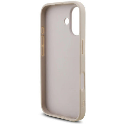Deksel for Apple iPhone 17, Guess, 4G Classic Logo with Strap, Rosa