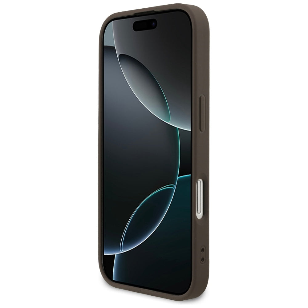Deksel for Apple iPhone 17, Guess, 4G Classic, Brun