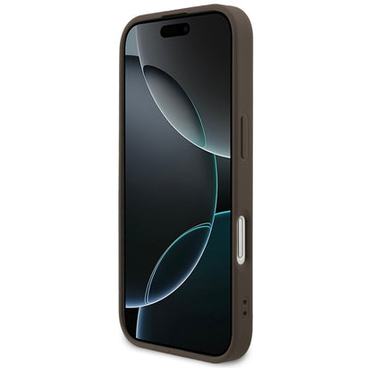 Deksel for Apple iPhone 17, Guess, 4G Classic, Brun