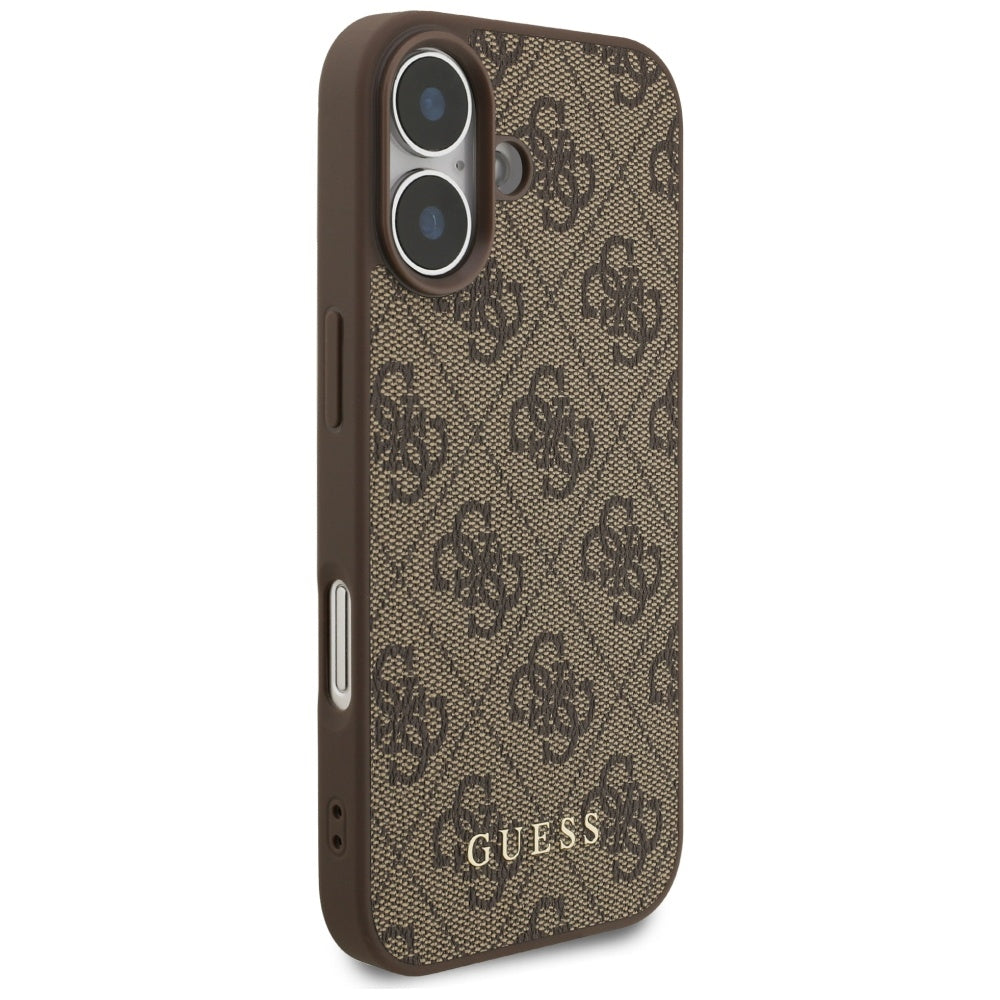 Deksel for Apple iPhone 17, Guess, 4G Classic, Brun