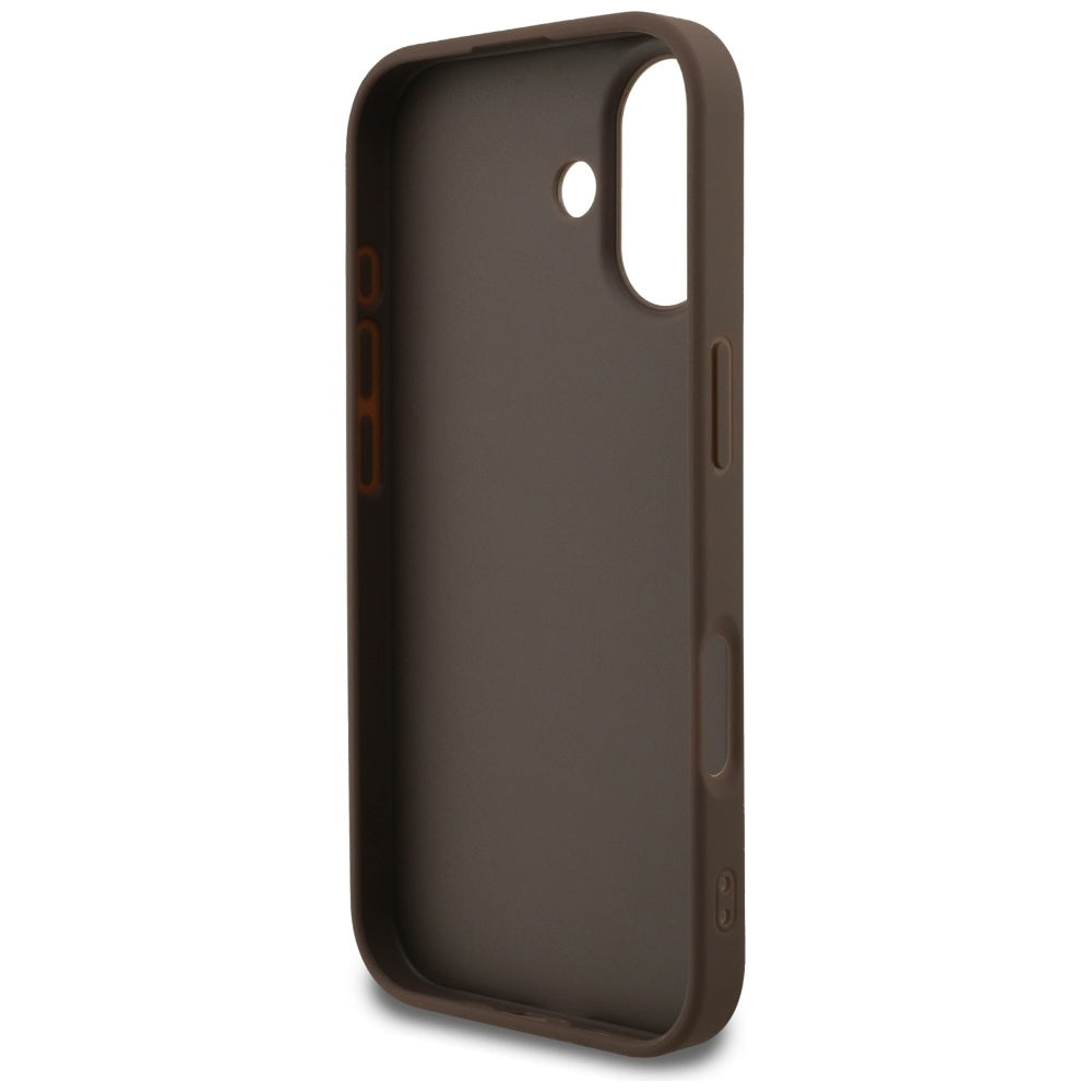 Deksel for Apple iPhone 17, Guess, 4G Classic, Brun