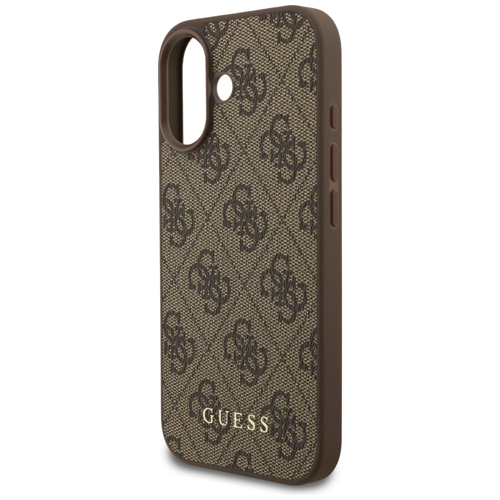 Deksel for Apple iPhone 17, Guess, 4G Classic, Brun