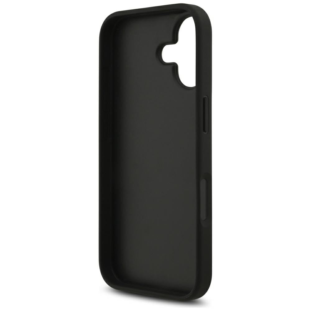Deksel for Apple iPhone 17, Guess, 4G Grained Big and Classic Logo, Svart