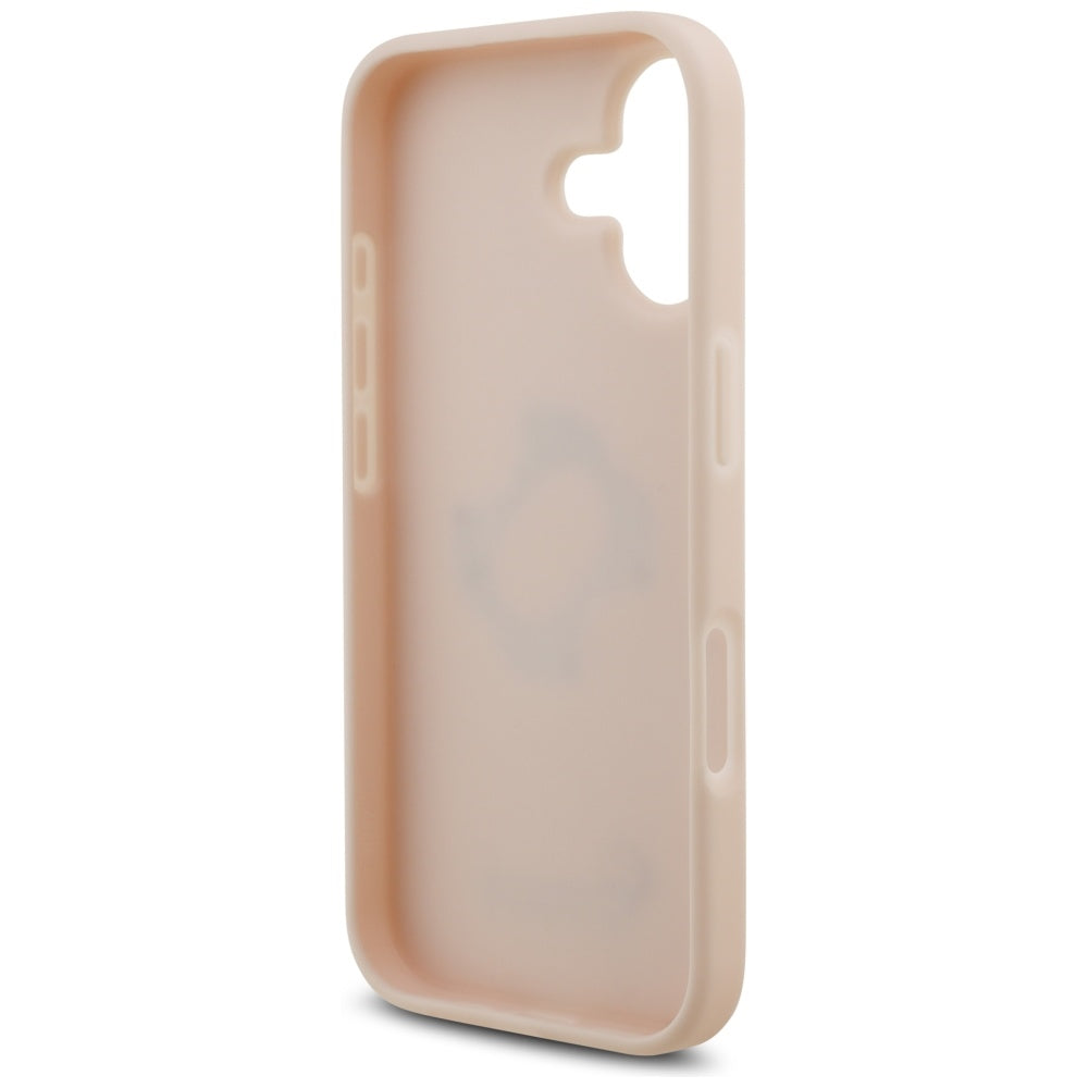Deksel for Apple iPhone 17, Guess, 4G Grained Big and Classic Logo, Rosa