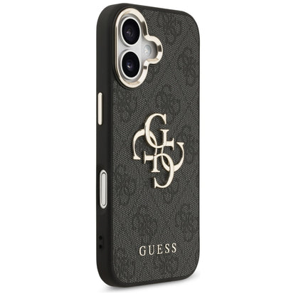 Deksel for Apple iPhone 17, Guess, Big 4G Logo Classic, Svart Gull