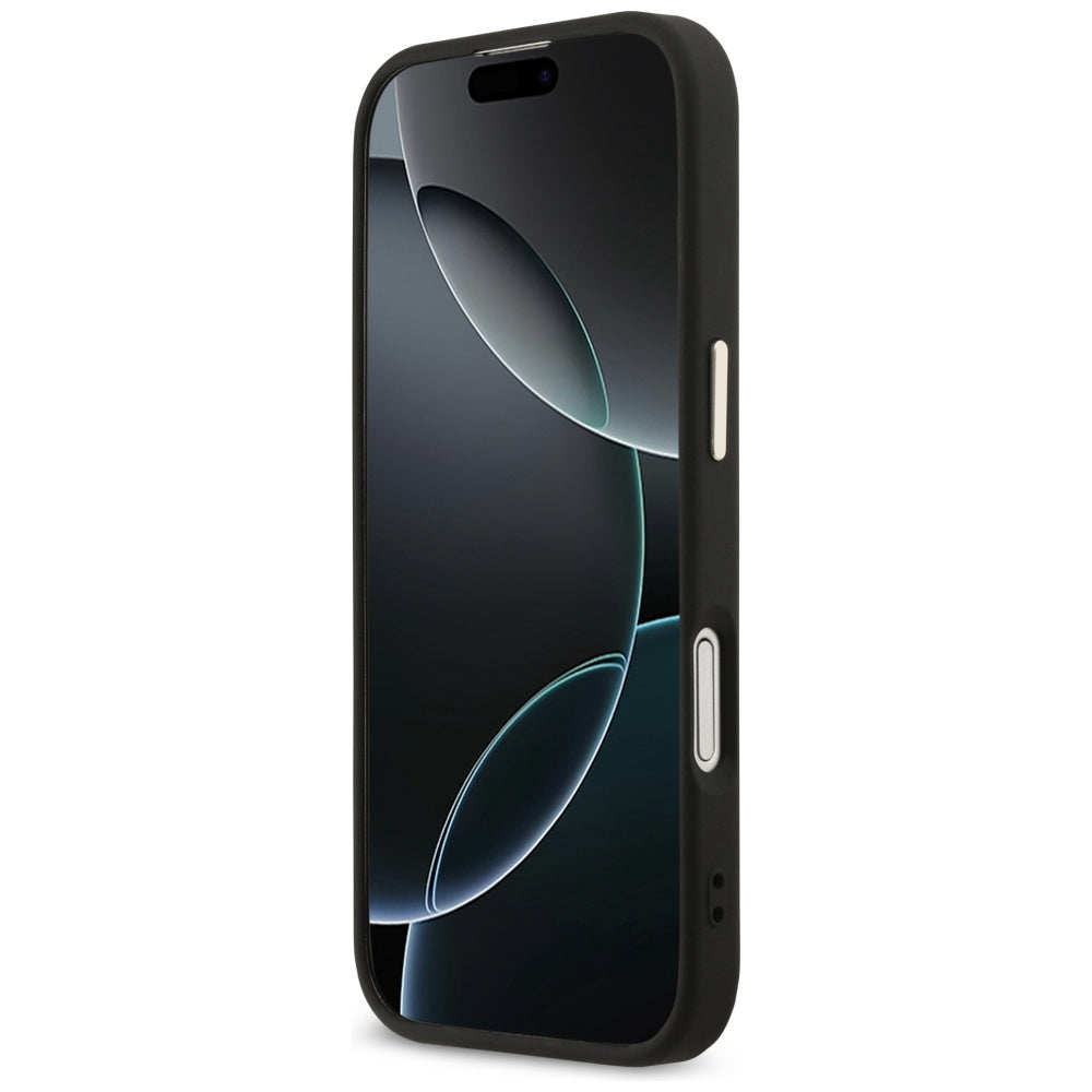 Deksel for Apple iPhone 17, Guess, Big 4G Logo Classic, Svart Gull
