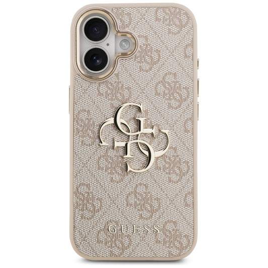 Deksel for Apple iPhone 17, Guess, Big 4G Logo Classic, Rosa Gull