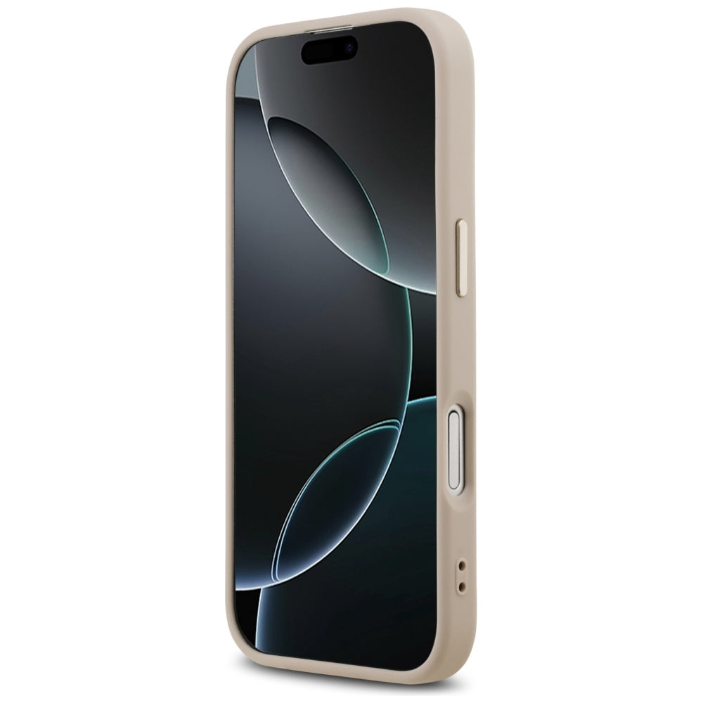 Deksel for Apple iPhone 17, Guess, Big 4G Logo Classic, Rosa Gull