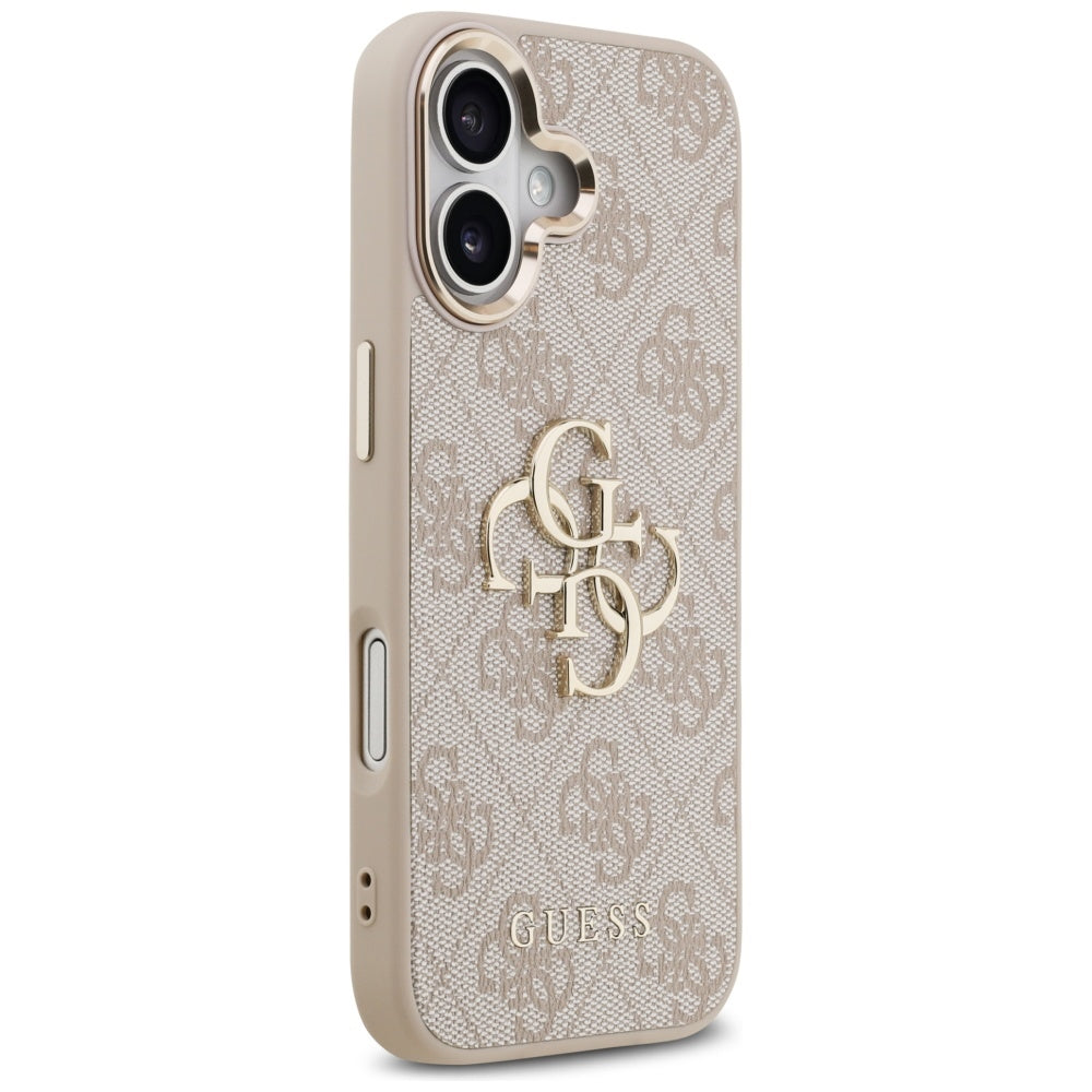 Deksel for Apple iPhone 17, Guess, Big 4G Logo Classic, Rosa Gull