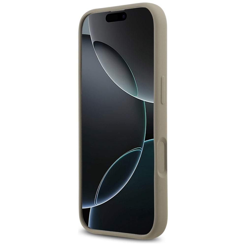 Deksel for Apple iPhone 17, Guess, Big 4G Script, Brun