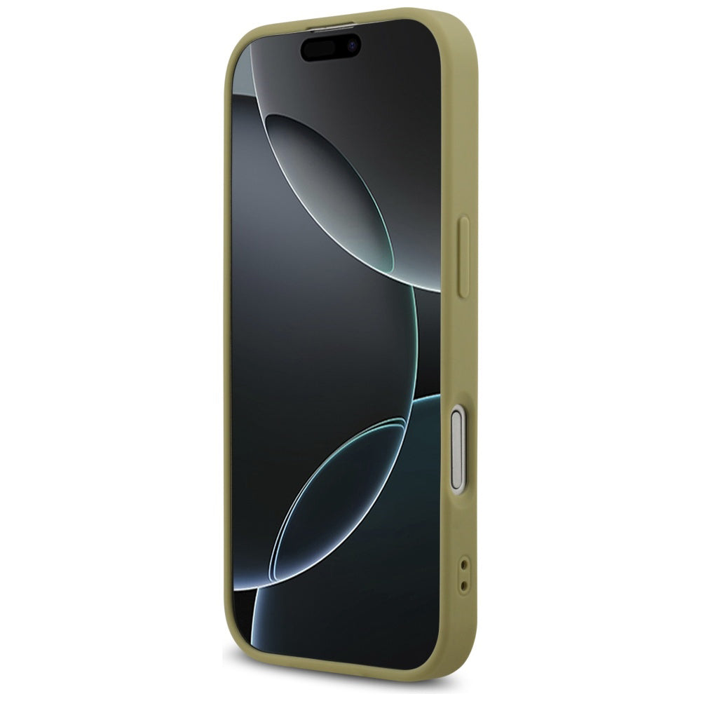 Deksel for Apple iPhone 17, Guess, Fixed Glitter Big 4G, Gull
