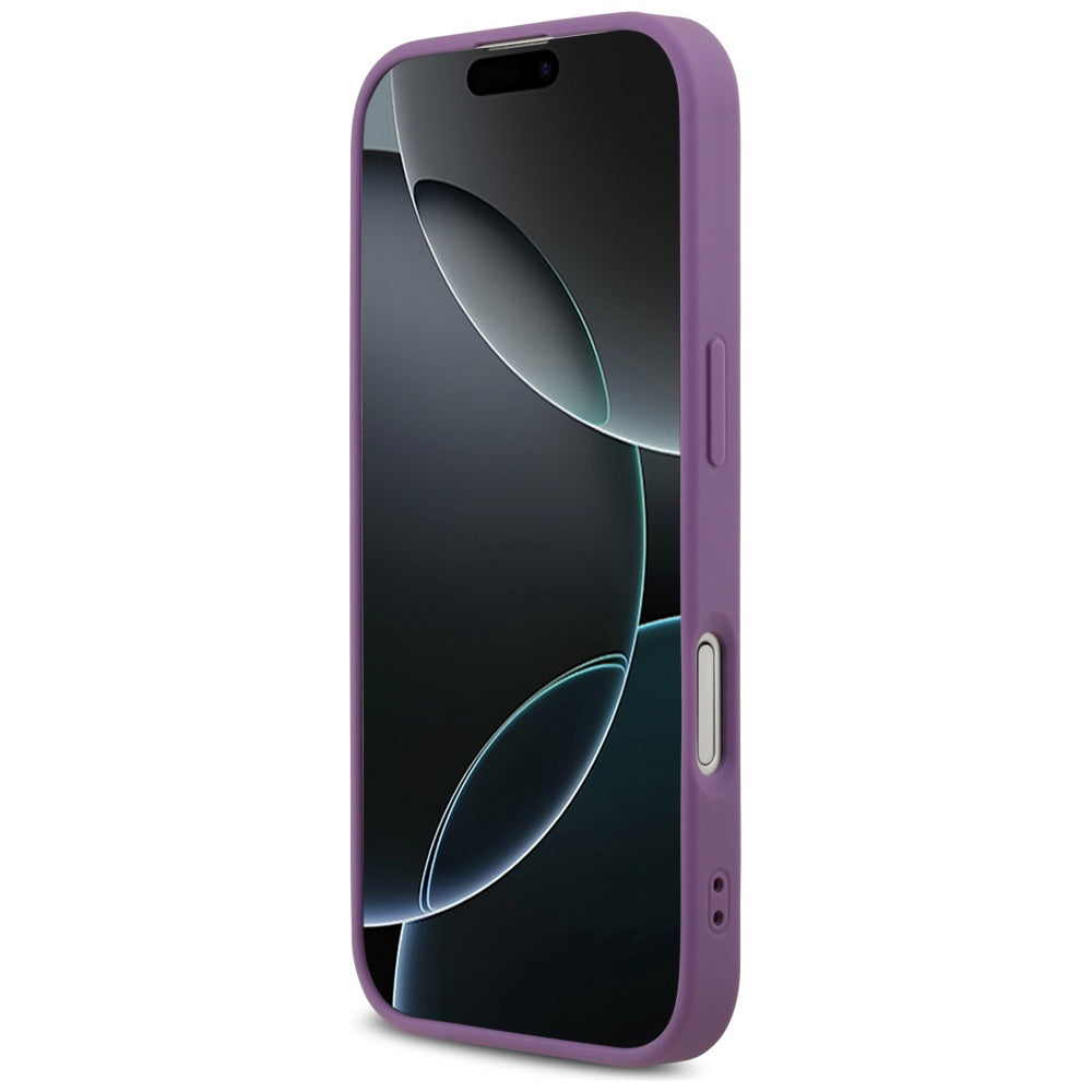 Deksel for Apple iPhone 17, Guess, Fixed Glitter Big 4G, Lilla