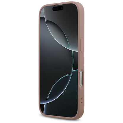 Deksel for Apple iPhone 17, Guess, Fixed Glitter Big 4G, Rosa