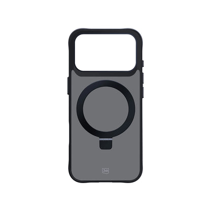 Deksel for Apple iPhone 17 Pro, 3MK, Smoke MagStand, Svart