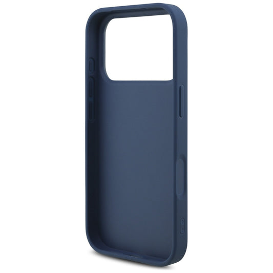 Deksel for Apple iPhone 17 Pro, Guess, 4G Big Logo, Blå