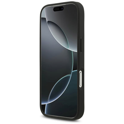 Deksel for Apple iPhone 17 Pro, Guess, 4G Big Logo, Svart