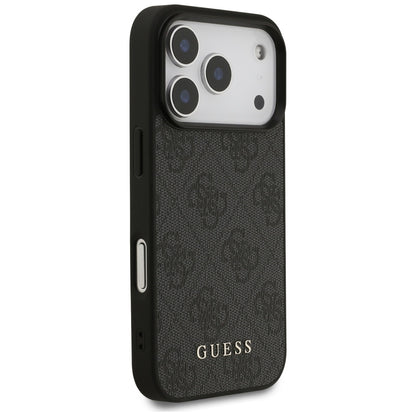 Deksel for Apple iPhone 17 Pro, Guess, 4G Classic, Svart