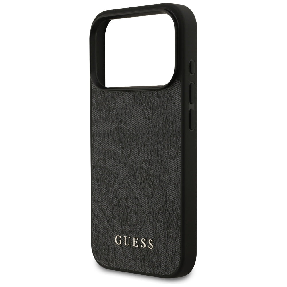 Deksel for Apple iPhone 17 Pro, Guess, 4G Classic, Svart