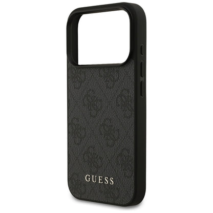 Deksel for Apple iPhone 17 Pro, Guess, 4G Classic, Svart