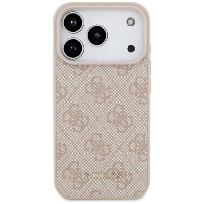 Deksel for Apple iPhone 17 Pro, Guess, 4G Classic, Rosa