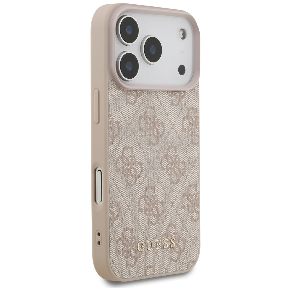 Deksel for Apple iPhone 17 Pro, Guess, 4G Classic, Rosa