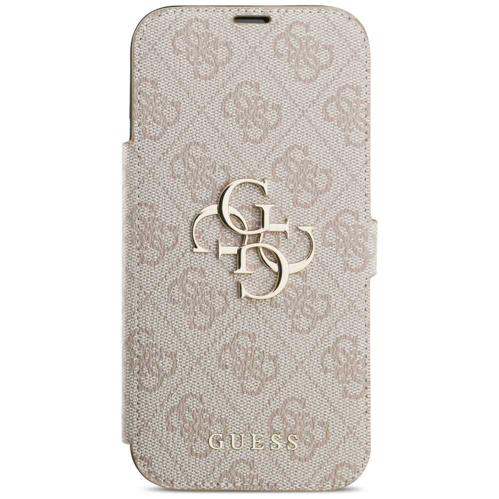 Deksel for Apple iPhone 17 Pro, Guess, 4G Metal Logo, Rosa