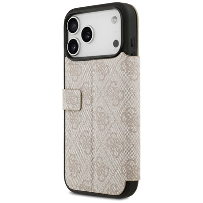 Deksel for Apple iPhone 17 Pro, Guess, 4G Metal Logo, Rosa